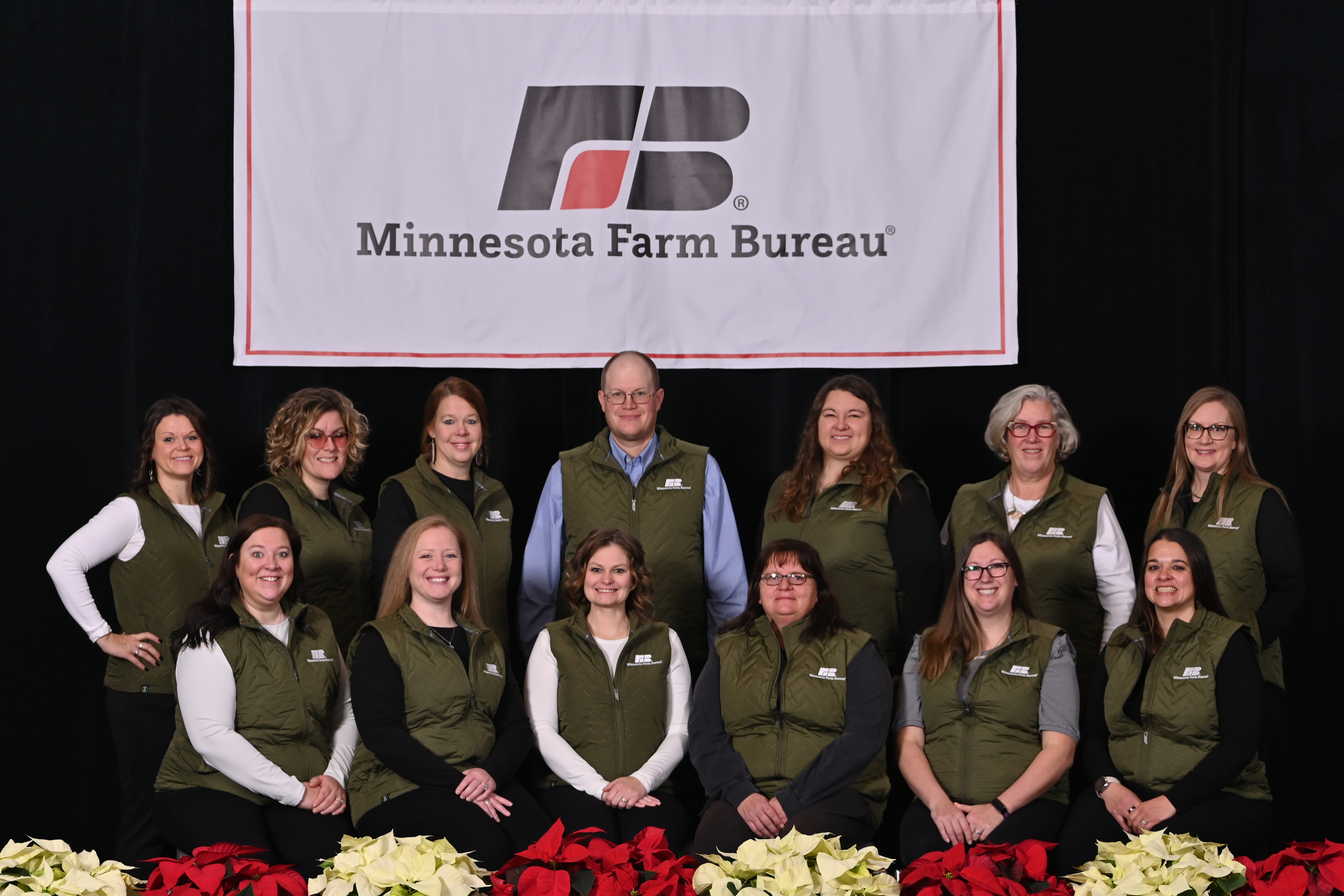 group photo of 13 committee members